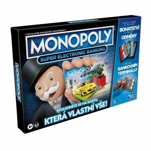 Product detail of Monopoly Super elektronické bankovnictví CZ - rodinná hra - Hasbro hry