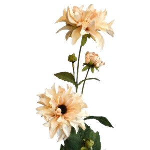 Product detail of Umělá květina Jiřina sv broskvová, 72 cm