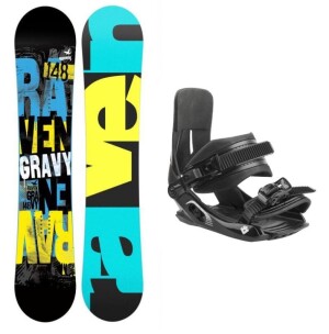 Product detail of Raven Gravy junior mini snowboard + Hatchey Tactic Junior vázání