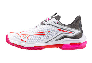 Product detail of Dámská tenisová obuv Mizuno Wave Exceed TOUR 6 CC White/Radiant Red/Quiet Shade  EUR 40