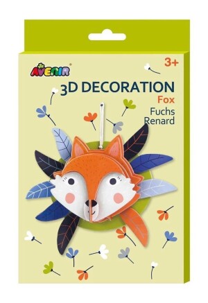 Product detail of Avenir 3D dekorace na zeď - Liška