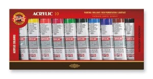 Product detail of Koh-i-noor barvy akrylové souprava 10 ks x 40 ml
