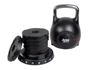 Product detail of Acra Kettlebell nové generace 7v1 - nastavitelný