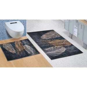 Product detail of Bellatex Koupelnová sada bez výkroje Pírko, 60 x 100 cm, 60 x 50 cm