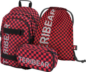 Product detail of BAAGL 3 SET Skate Teribear: batoh, penál a sáček