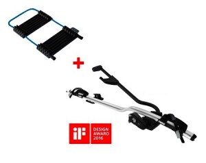 Product detail of 2x Střešní nosič kol Thule ProRide 598 + 2 chrániče karbonového rámu