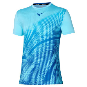 Product detail of Pánské tričko Mizuno  Charge Shadow Graphic Tee Blue Glow  XL