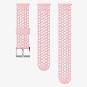 Product detail of Suunto Suunto 20mm Athletic 1 Silicone Strap Sakura Steel Size S+M