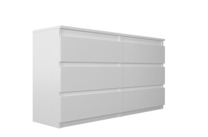 Product detail of ArtAJ Komoda MAIKII 2 | bílá 140 cm