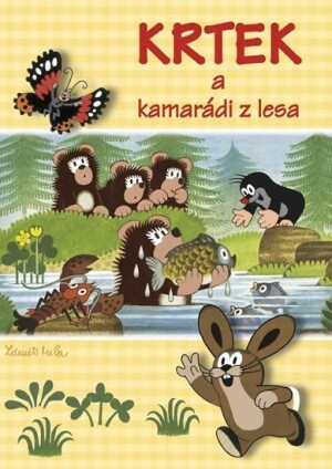 Product detail of Krtek a kamarádi z lesa - Omalovánky A4