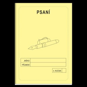 Product detail of Psaní 4. ročník - školní sešit - Jitka Rubínová
