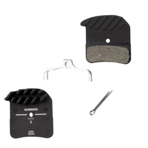 Product detail of SHIMANO Destičky brzd SH H03A polymer s pružinou +chladič
