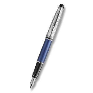 Product detail of Plnicí pero Waterman Expert Deluxe Metalic Blue CT 1507/19576 - hrot F (slabý)
