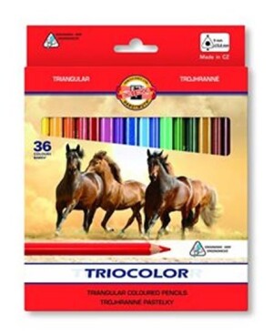 Product detail of Koh-i-noor pastelky TRIOCOLOR trohranné 36 ks