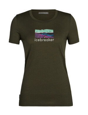 Product detail of ICEBREAKER Wmns Tech Lite II SS Tee Trailhead Loden