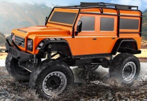 Product detail of RCobchod Land Rover Defender 50cm oranžová RTR 1:8