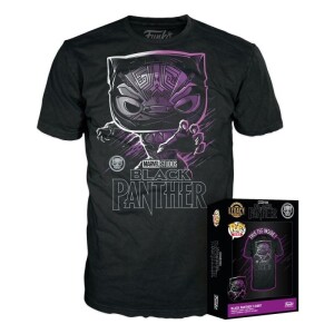Product detail of Funko POP Tee: Marvel- Black Panther (velikost L)