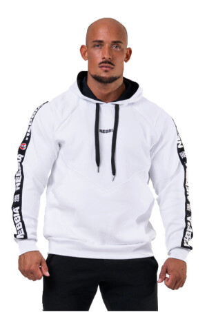Product detail of Pánská mikina Nebbia  Unlock the Champion hoodie 194 white XXL