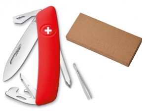 Product detail of Swiza kapesní nůž D04 Standard red dárkové balení