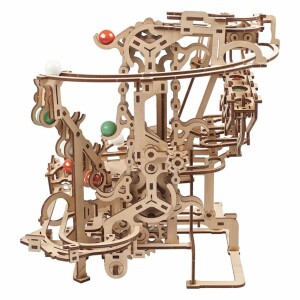 Product detail of Ugears 3D dřevěné mechanické puzzle Kuličková dráha řetězová