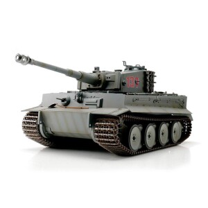 Product detail of Torro RC tank German Tiger I IR 1:16 šedý 2,4 Ghz RTR, proporcionální