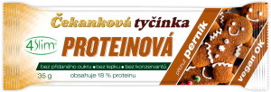 Product detail of 4Slim Čekanková tyčinka proteinová 35 g perník