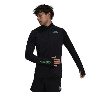 Product detail of adidas triko s dlouhým rukávem ADIZERO 1/2 ZIP gt9736