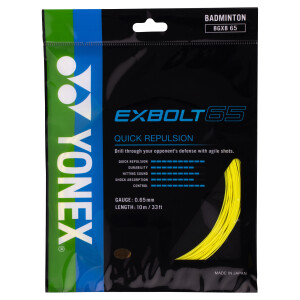 Product detail of Badmintonový výplet Yonex  Exbolt 65 Yellow (10m)