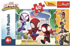Product detail of Puzzle Spiderman - Ve světě Spideyho 60 dílků
