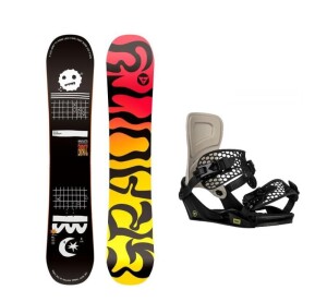 Product detail of Gravity Empatic 24/25 pánský snowboard + Gravity Indy stone/black vázání