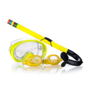 Product detail of Sportwell Potápěčská sada junior 3 díly, žlutá