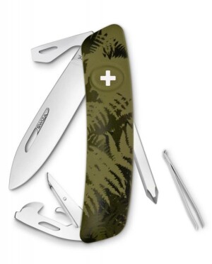 Product detail of Swiza kapesní nůž D04 Standard Camo Silva olive