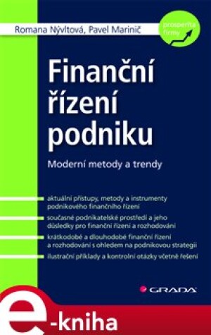 Product detail of Finanční řízení podniku - Romana Nývltová, Pavel Marinič