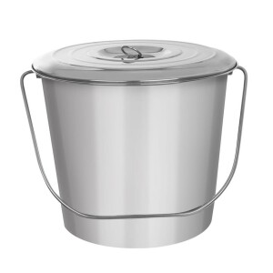 Product detail of Orion Vědro nerez s víkem A 12 l 