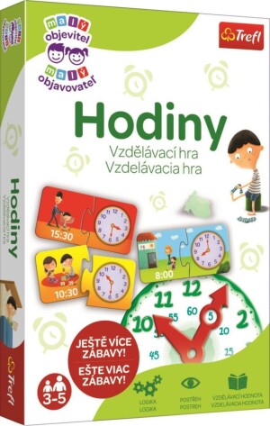Product detail of Malý objevitel: Hodiny  /  Nová verze - Trefl