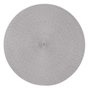 Product detail of Altom Prostírání Straw šedá, pr. 38 cm, sada 4 ks