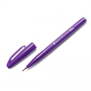 Product detail of Popisovač Pentel Touch Brush - fialový