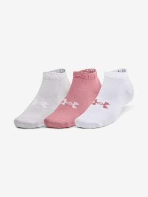 Product detail of Under Armour ponožky UA Essential Low Cut 3pk růžová