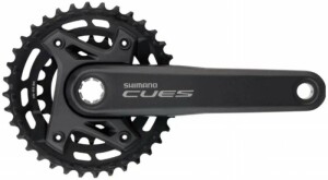 Product detail of Shimano kliky Cues FC-U6000-2B, 175mm, 36-22 zubů, černé, 11,10,9 speed, v krab.