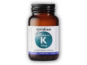 Product detail of Viridian Vitamin K 50ug 30 kapslí
