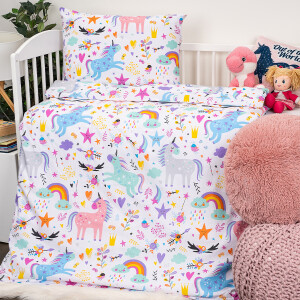 Product detail of 4Home Dětské bavlněné povlečení do postýlky Unicorns