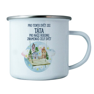 Product detail of Bohemia Gifts Plechový hrnek Táta, 350 ml