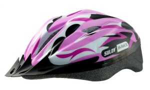 Product detail of Sulov Jr-race-g růžovo-zelená dětská cyklo helma