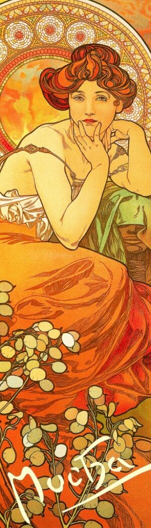 Product detail of Záložka Alfons Mucha – Topas