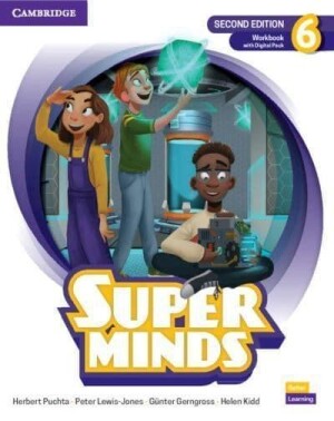 Product detail of Super Minds 6 Workbook with Digital Pack British English, 2nd Edition - Herbert Puchta