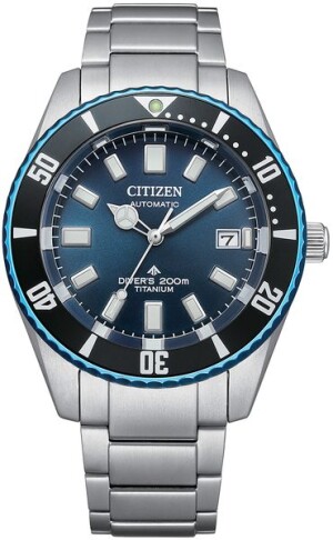 Product detail of Citizen Fujitsubo Promaster Marine Automatic Diver's Super Titanium Promaster 35th Anniversary Limited Edition NB6026-56L