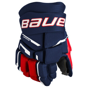Product detail of Hokejové rukavice Bauer Supreme M3 Navy/Red/White Junior 11 palců