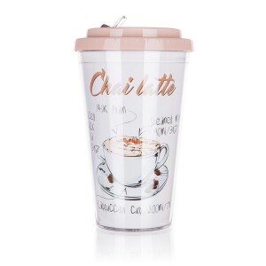 Product detail of Banquet Hrnek cestovní dvoustěnný COFFEE 0,5 l, Chai latte