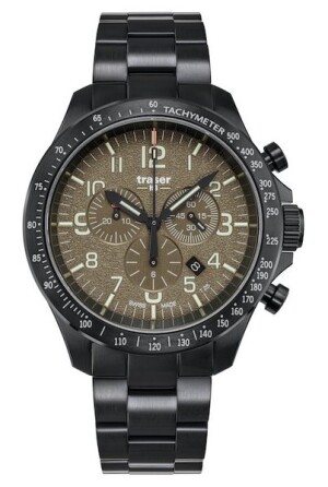 Product detail of Traser P67 Officer Pro Chronograph Khaki Ocel