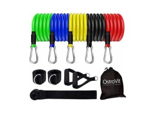 Product detail of Ostrovit Expander training bands set 5 kusů pásů